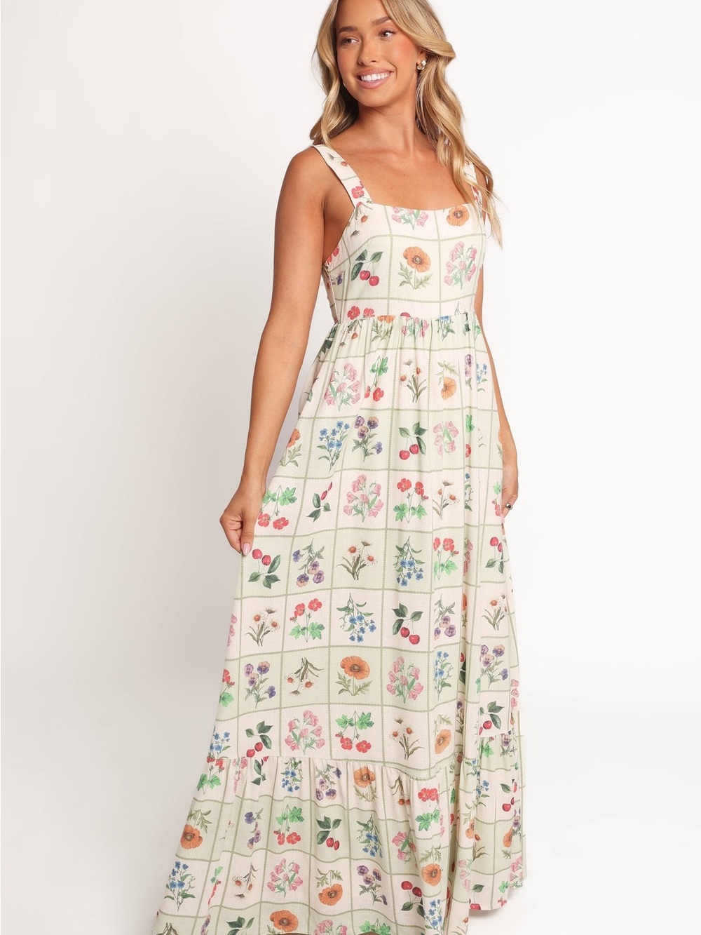 Petal & Pup Reid Maxi Dress Flower Market Size Small